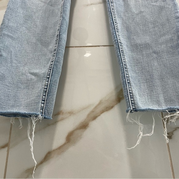 Pistola Arielle Skinny Scissor Cut Hem Frayed Jean blue sky size 29 - Picture 5 of 11